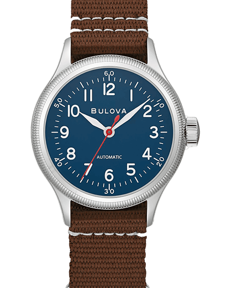 Bulova Blue Dial A-11 Hack Watch